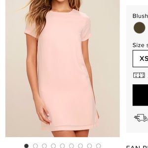 Lulus Blush Pink Dress